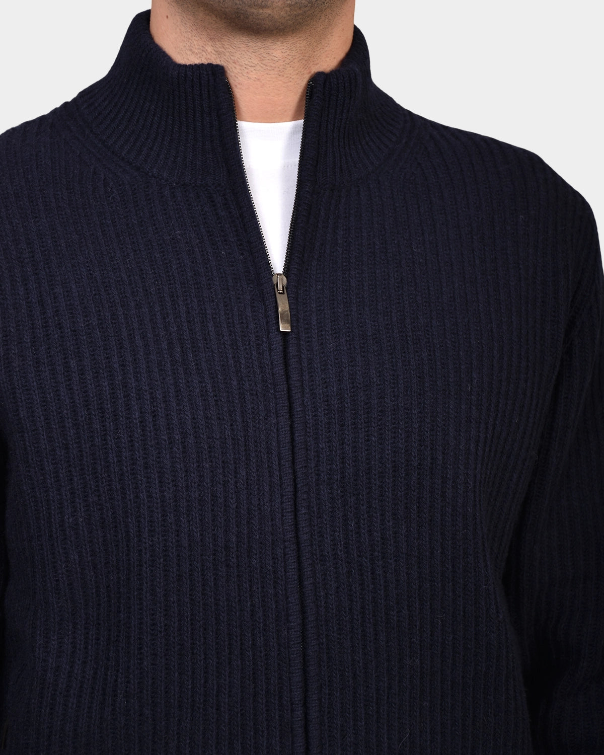 Giacca Full Zip Mag Inglese - Navy - Hugo Sthlm