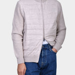 Giacca Zip Wool/Cash Blend - Beige - Hugo Sthlm
