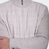 Giacca Zip Wool/Cash Blend - Beige - Hugo Sthlm