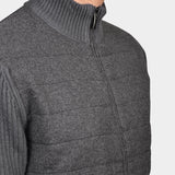 Giacca Zip Wool/Cash Blend - Grafite - Hugo Sthlm