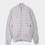 Giacca Zip Wool/Cash Blend - Grey - Hugo Sthlm