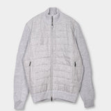 Giacca Zip Wool/Cash Blend - Grey - Hugo Sthlm