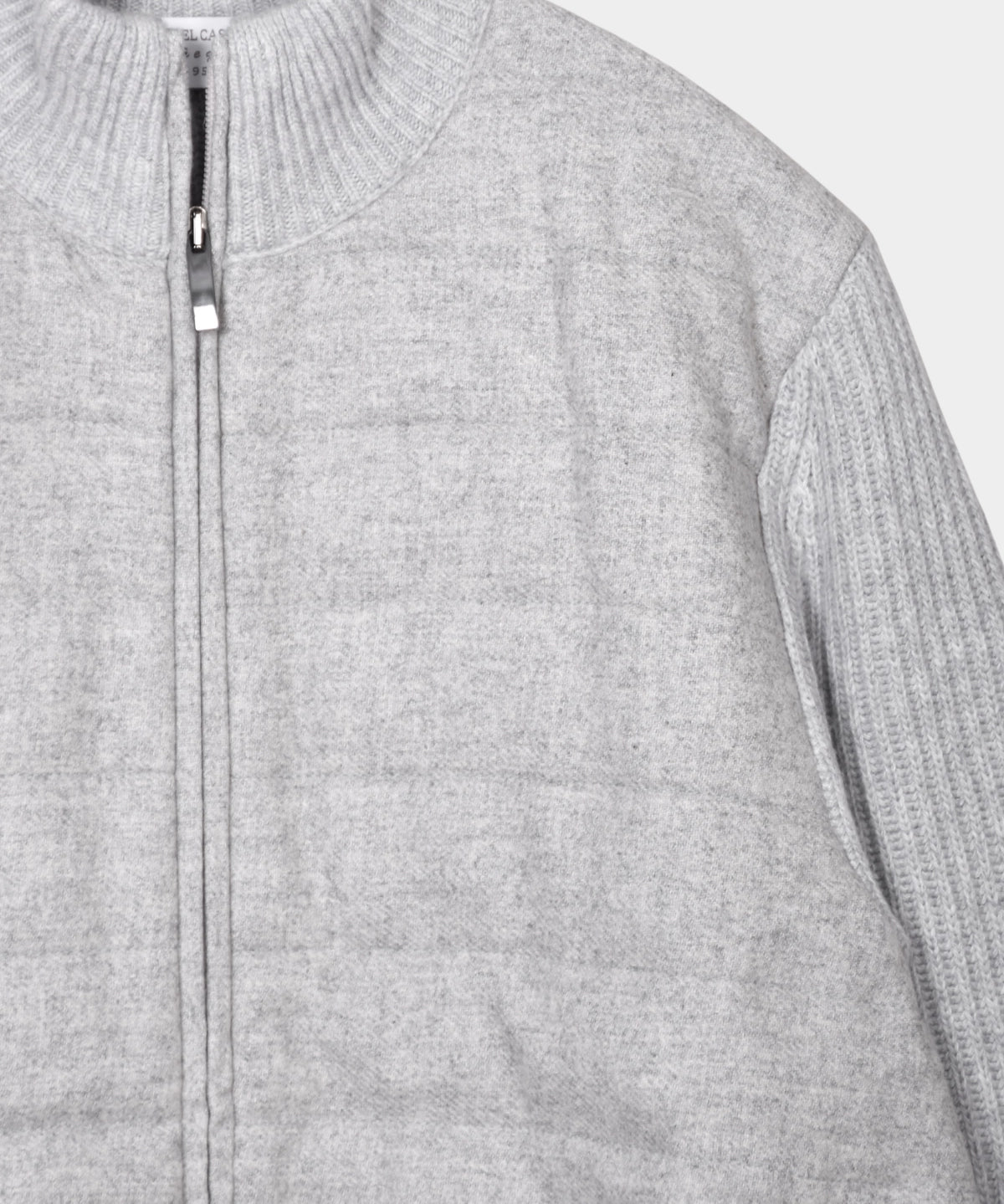 Giacca Zip Wool/Cash Blend - Grey - Hugo Sthlm