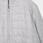 Giacca Zip Wool/Cash Blend - Grey - Hugo Sthlm