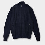 Giacca Zip Wool/Cash Blend - Navy - Hugo Sthlm