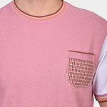 Girocollo Corta Con Taschino - Rosa - Hugo Sthlm