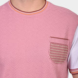 Girocollo Corta Con Taschino - Rosa - Hugo Sthlm