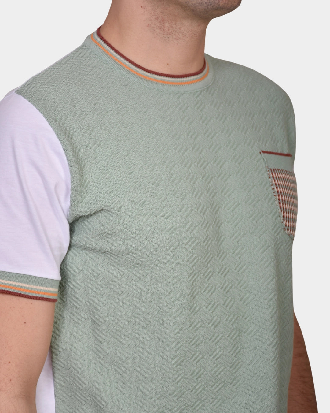 Girocollo Corta Con Taschino - Laguna - Hugo Sthlm