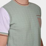 Girocollo Corta Con Taschino - Laguna - Hugo Sthlm