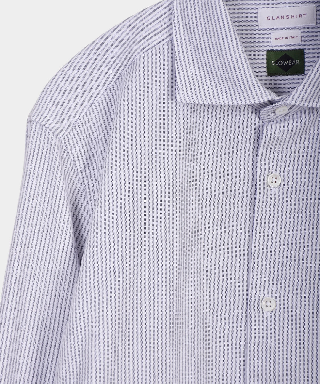 Glanshirt Cutaway Oxford - Stripe - Hugo Sthlm