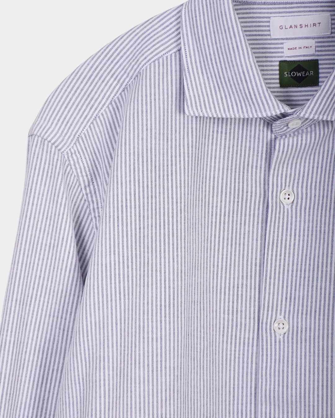 Glanshirt Cutaway Oxford - Stripe - Hugo Sthlm