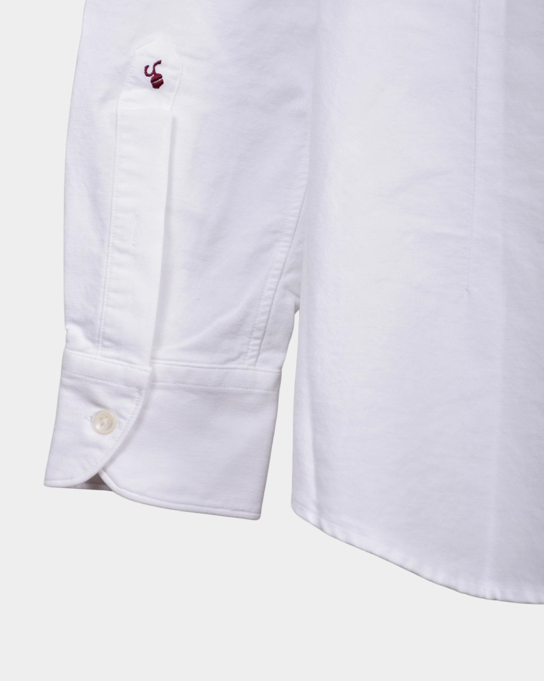 Glanshirt Cutaway Oxford - White - Hugo Sthlm