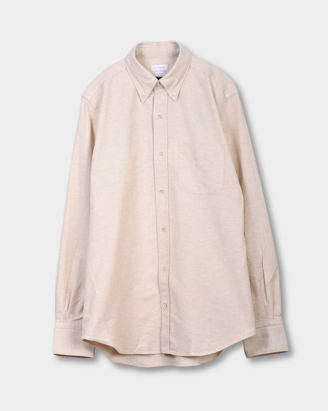 Glanshirt B.D Oxford - Sand - Hugo Sthlm