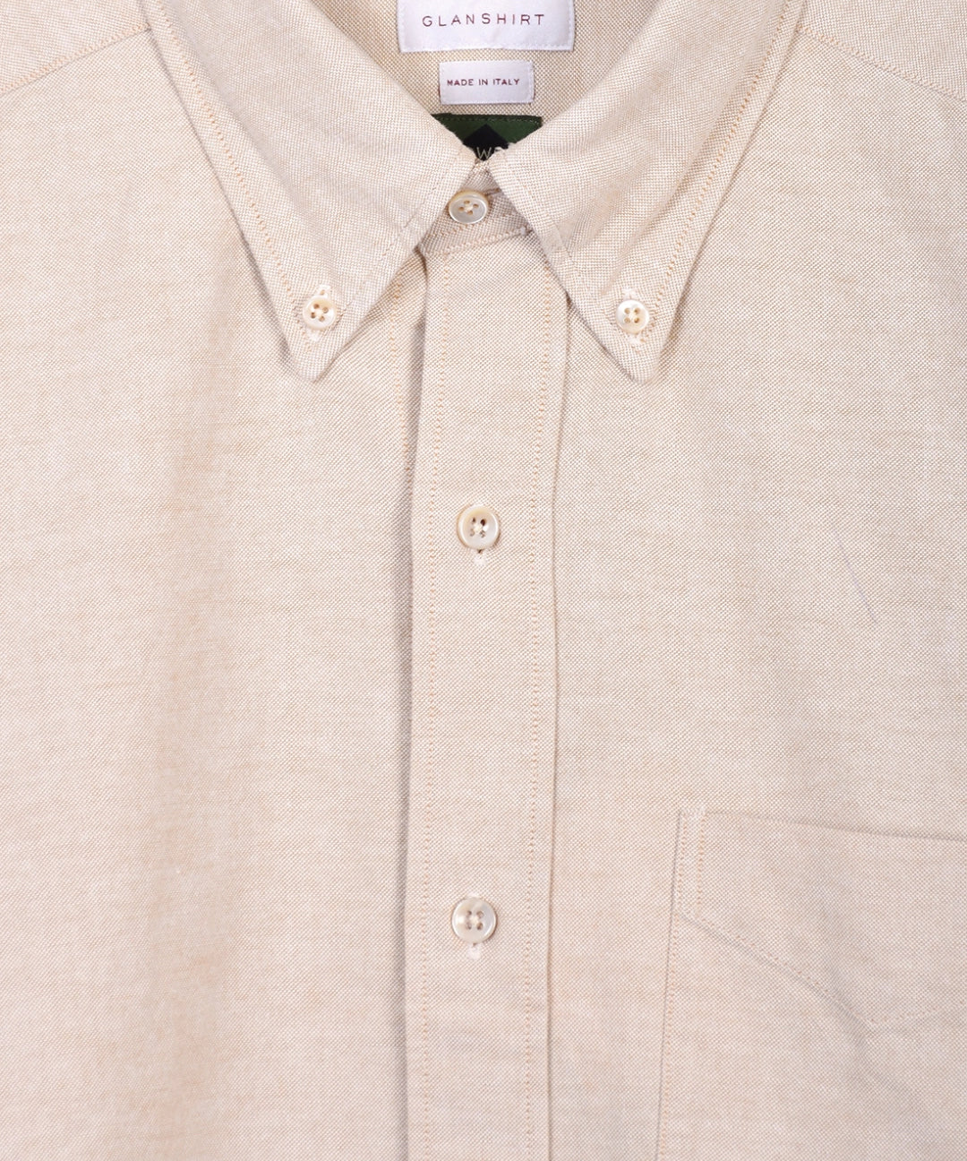 Glanshirt B.D Oxford - Sand - Hugo Sthlm