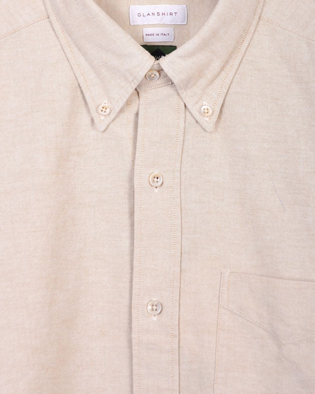 Glanshirt B.D Oxford - Sand - Hugo Sthlm