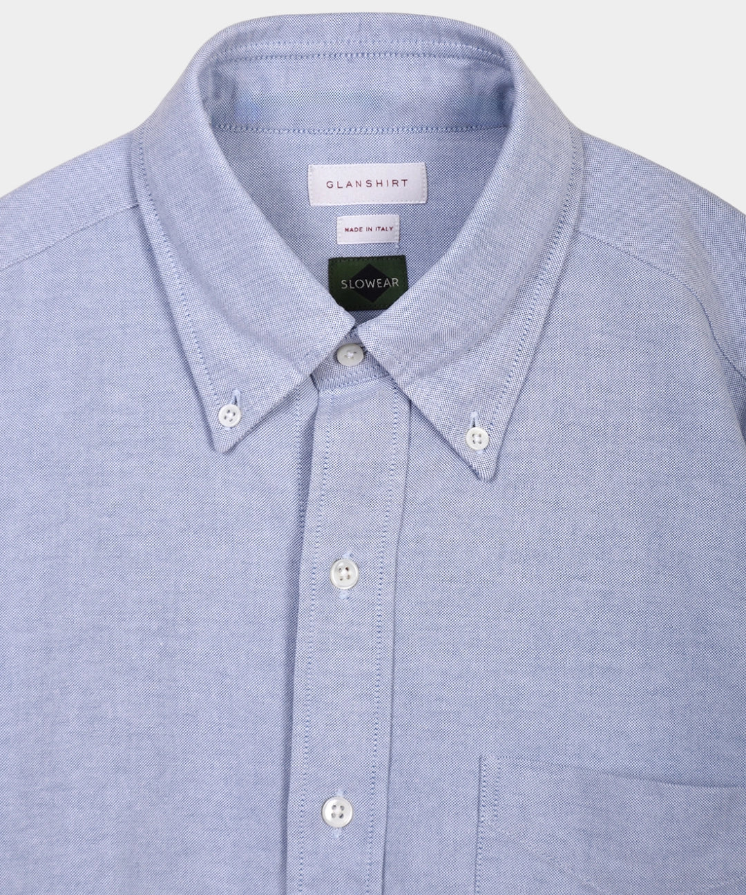 Glanshirt B.D Oxford - Blue - Hugo Sthlm