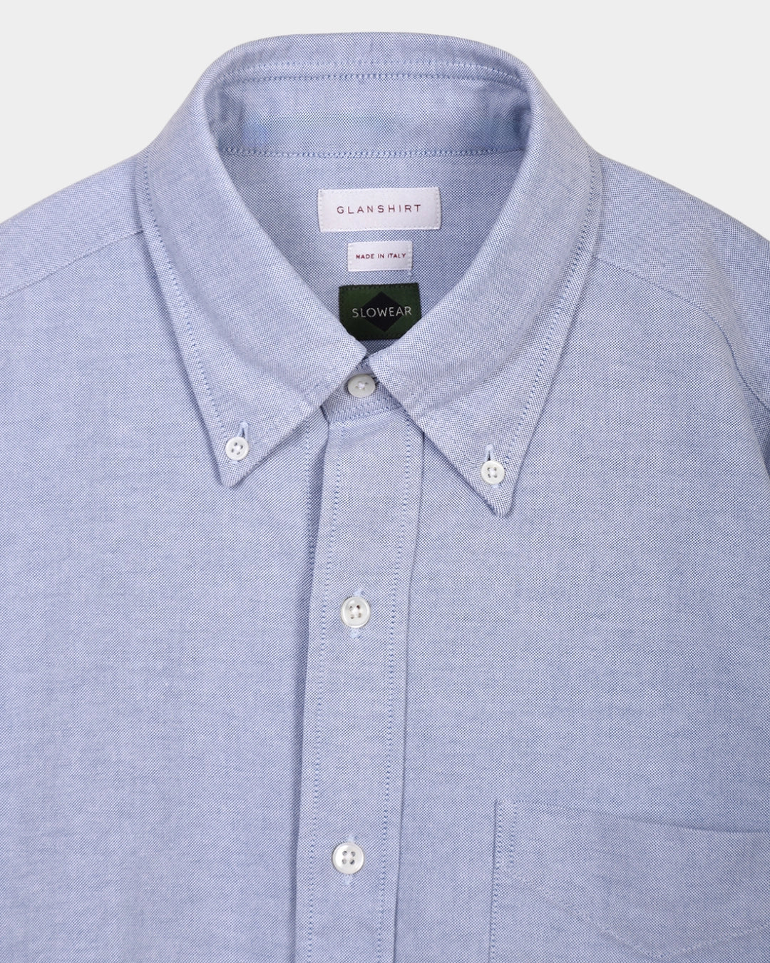 Glanshirt B.D Oxford - Blue - Hugo Sthlm