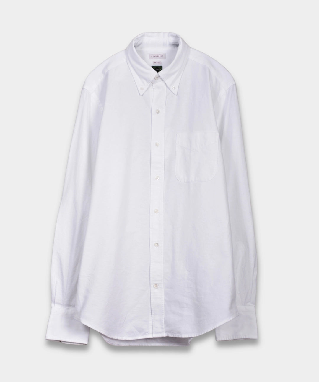 Glanshirt B.D Oxford - White - Hugo Sthlm