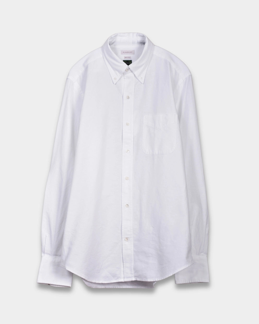 Glanshirt B.D Oxford - White - Hugo Sthlm