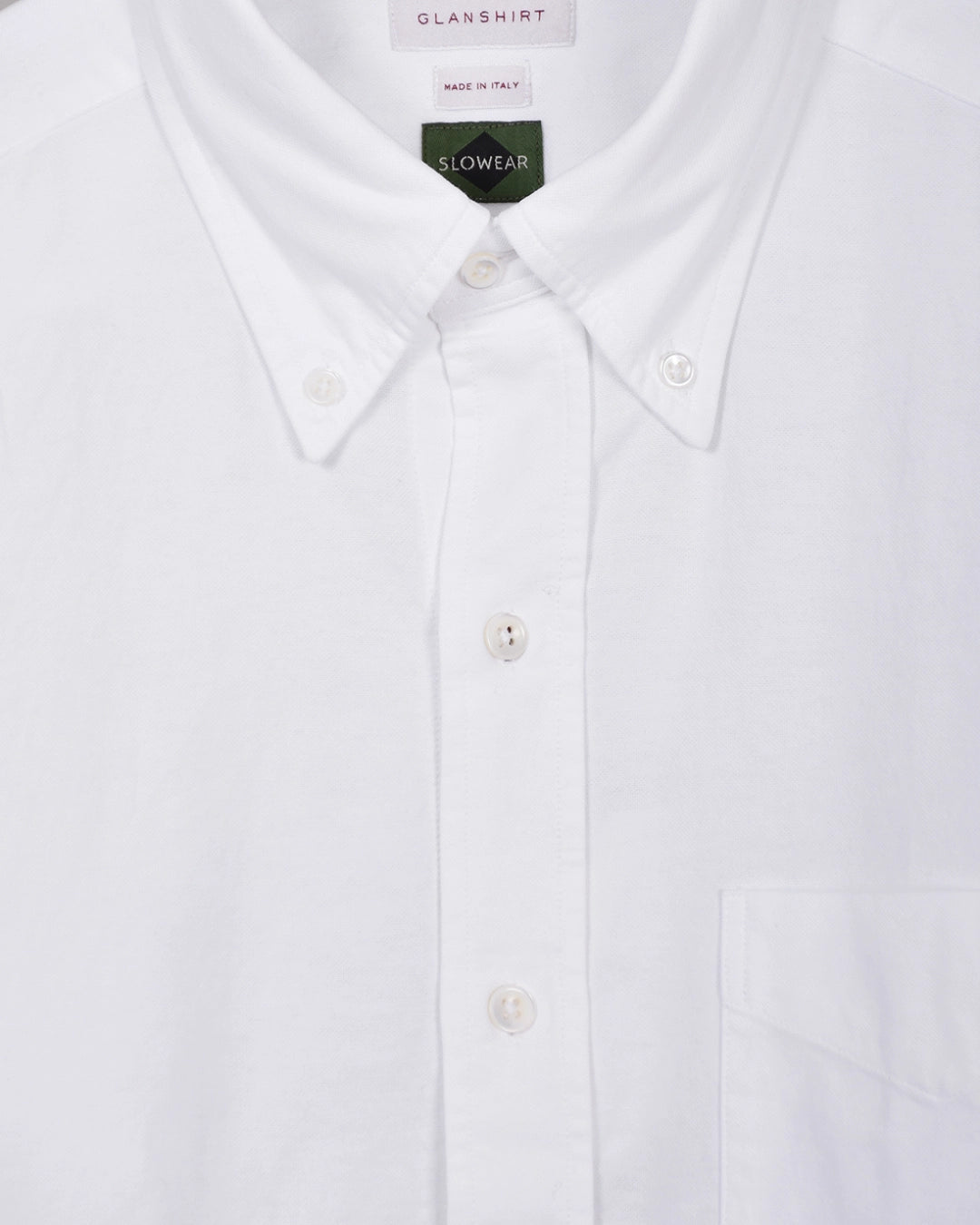 Glanshirt B.D Oxford - White - Hugo Sthlm