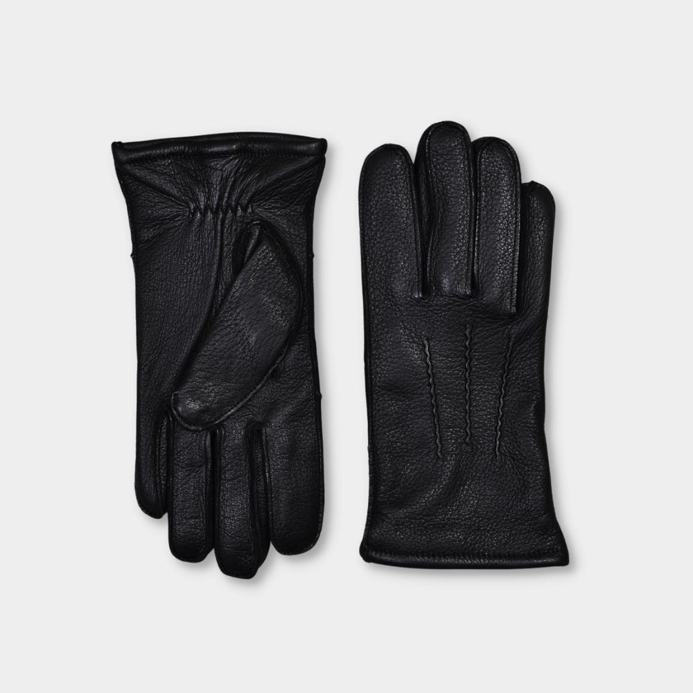 Glove Deerskin Classic - Black - Hugo Sthlm