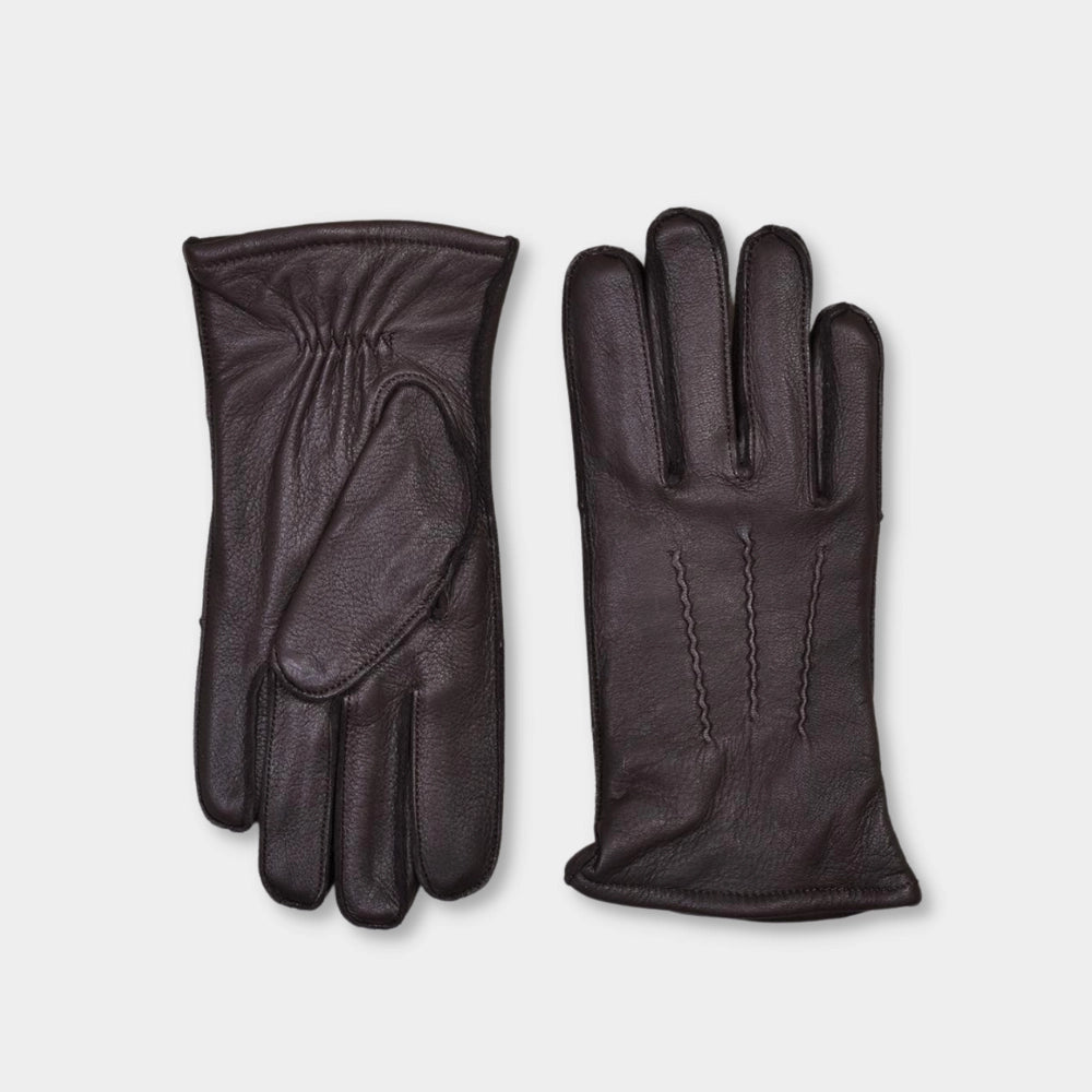 Glove Deerskin Classic - Brown - Hugo Sthlm