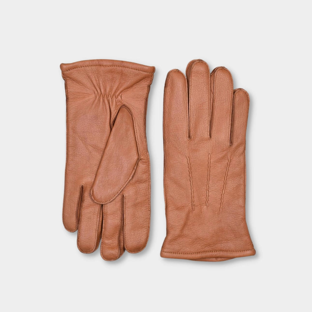 Glove Deerskin Classic - Cognac - Hugo Sthlm