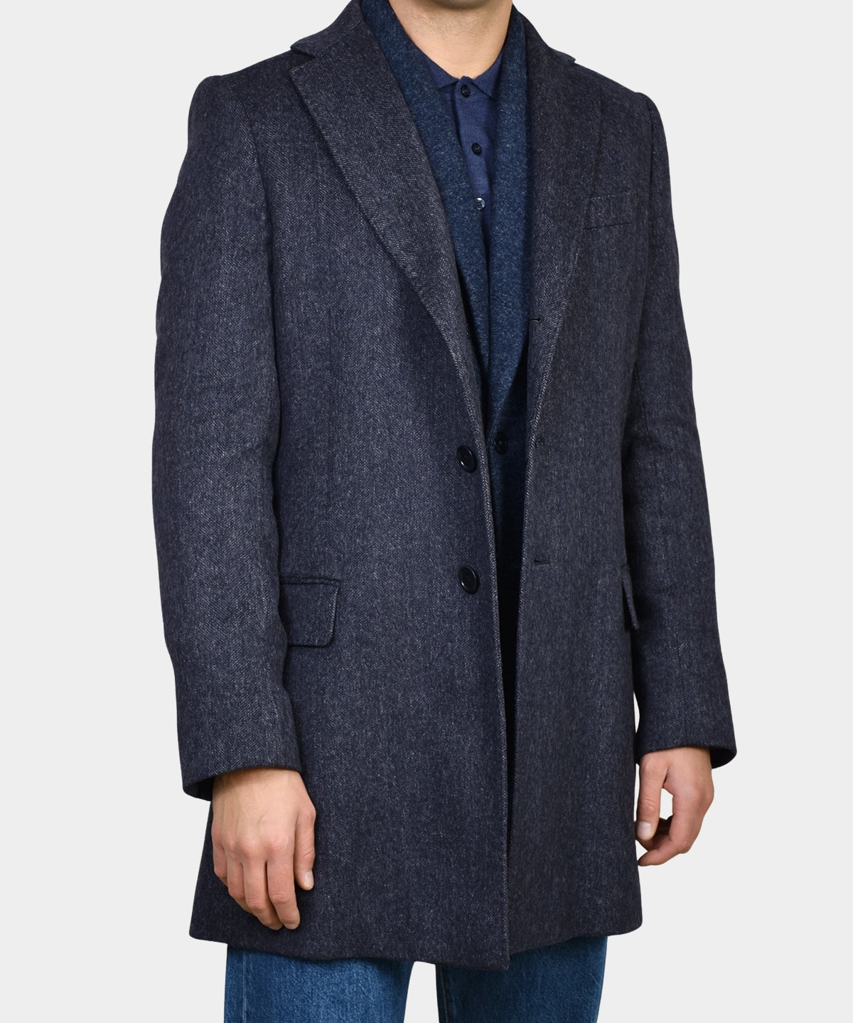 Greyblack Coat - Grey/Black - Hugo Sthlm