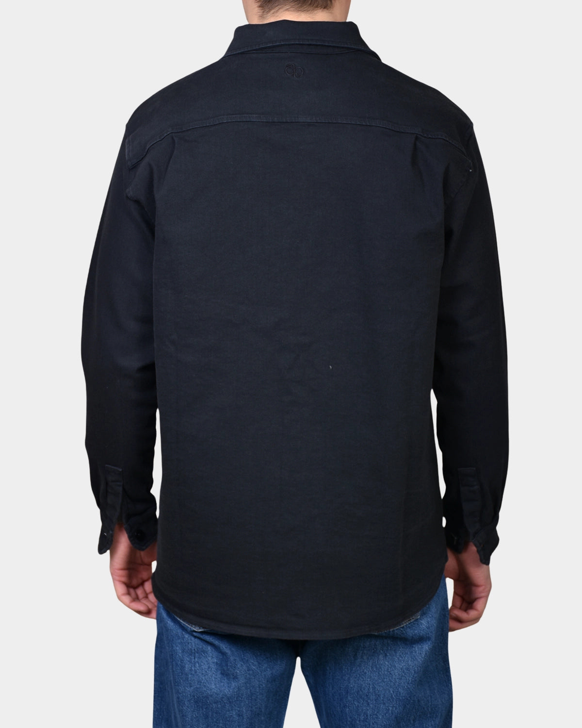 Hooper Shirt Washed Twill - Washed Black - Hugo Sthlm