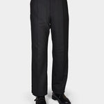 Haij Pleated Twill Pants - Black - Hugo Sthlm