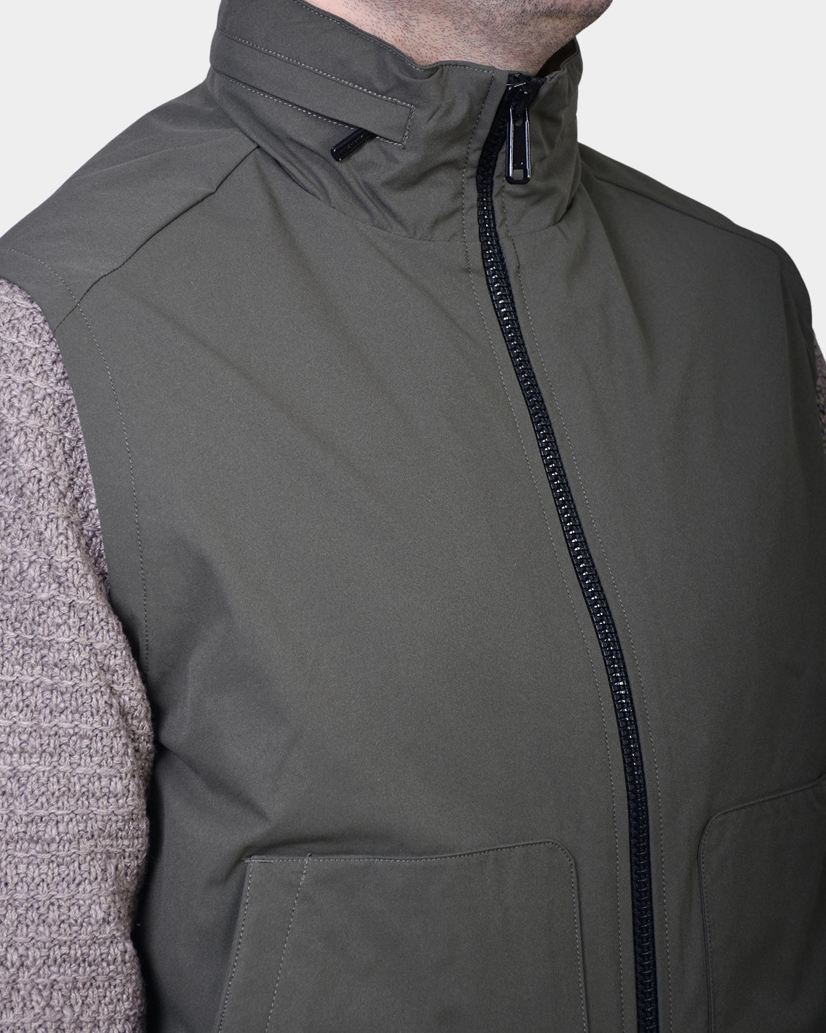 Hampstead Vest - Dark Olive - Hugo Sthlm