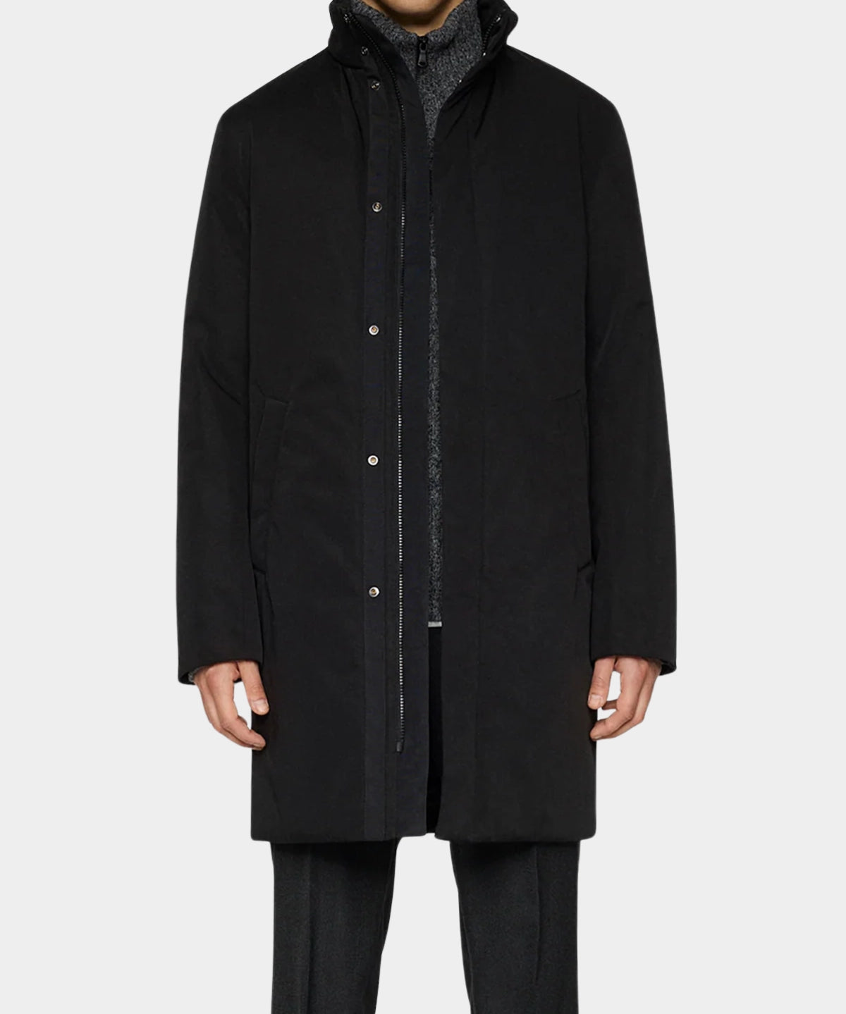 Hassan 2L Padded Coat - Black - Hugo Sthlm