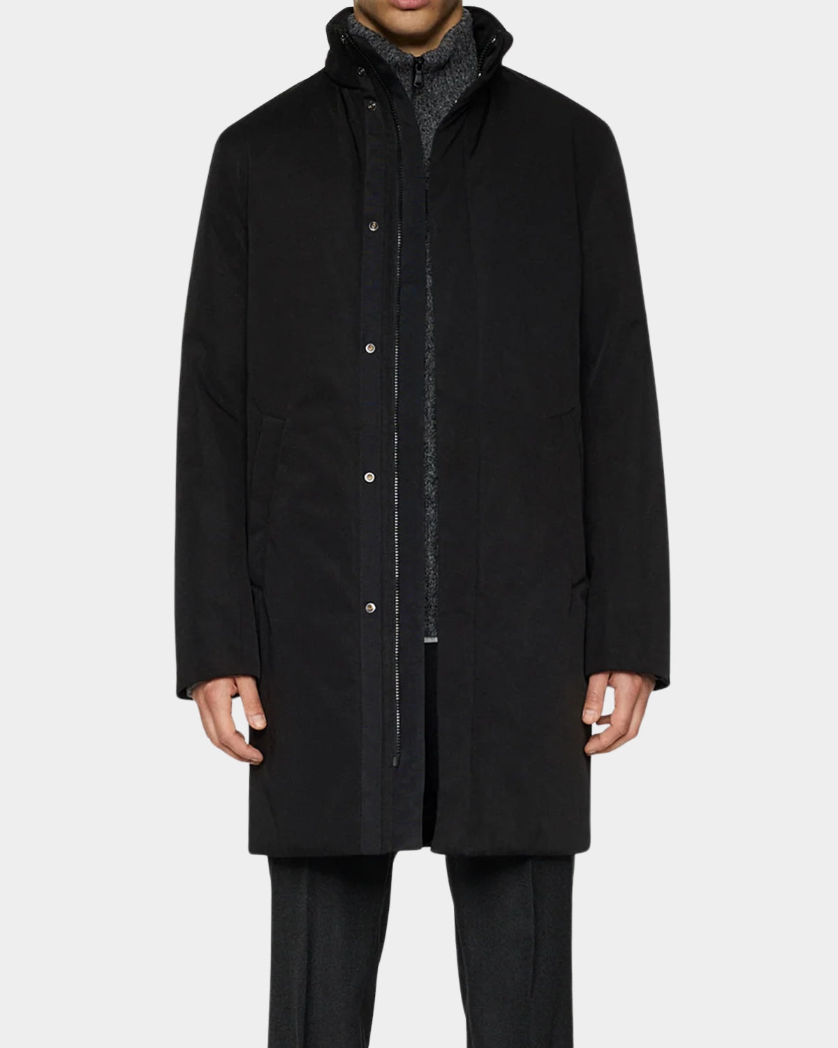 Hassan 2L Padded Coat - Black - Hugo Sthlm