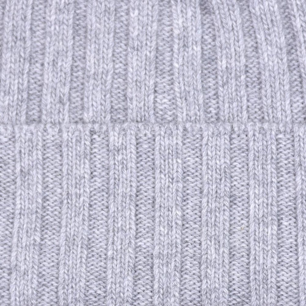 Hat Knitted Wool/Cashmere - Grey - Hugo Sthlm