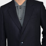 Herringbone Coat - Navy - Hugo Sthlm