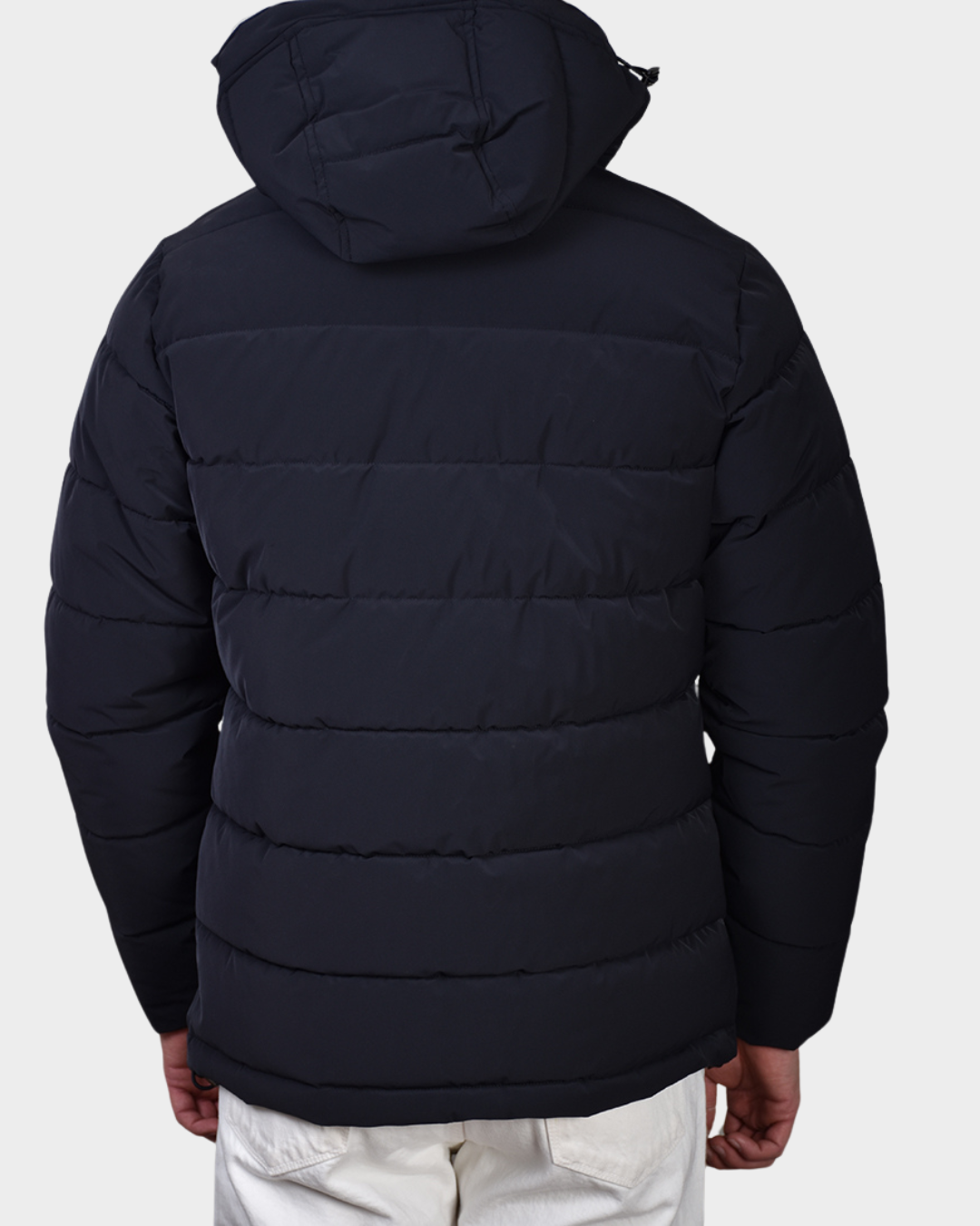 Hooded Puffer Jacket - Navy - Hugo Sthlm