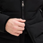 Hooded Puffer Jacket - Black - Hugo Sthlm