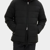 Hooded Puffer Jacket - Black - Hugo Sthlm