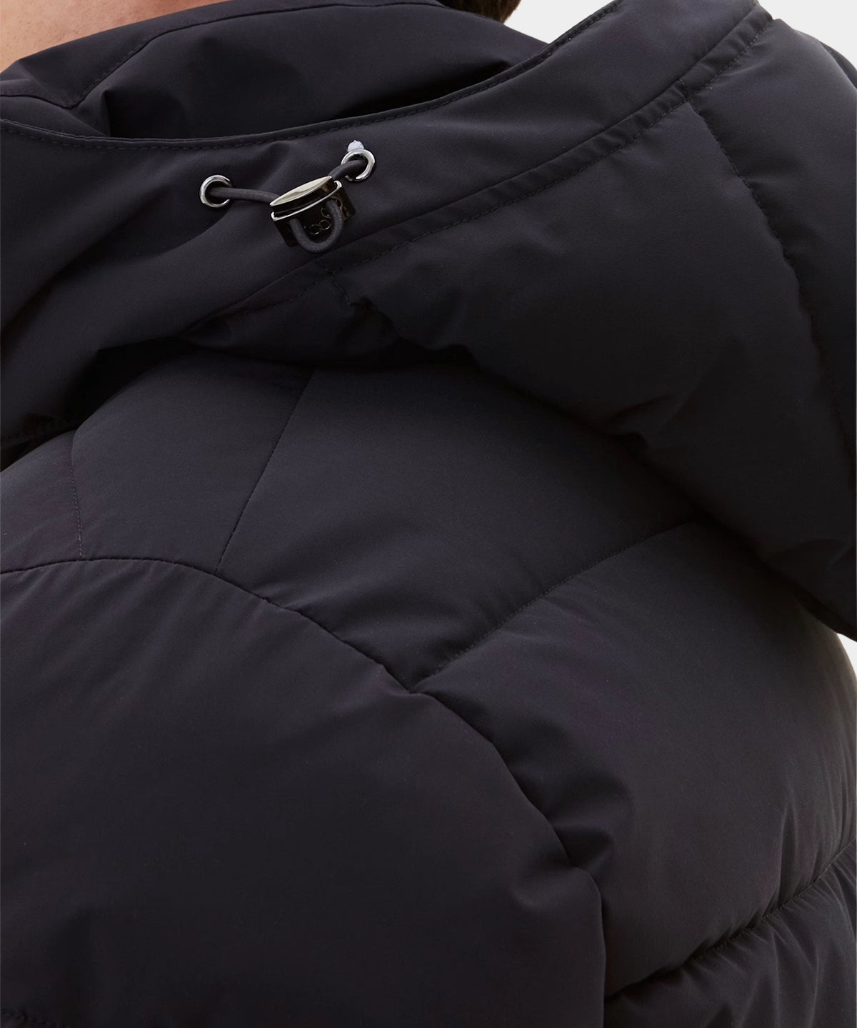 Hooded Puffer Jacket - Navy - Hugo Sthlm