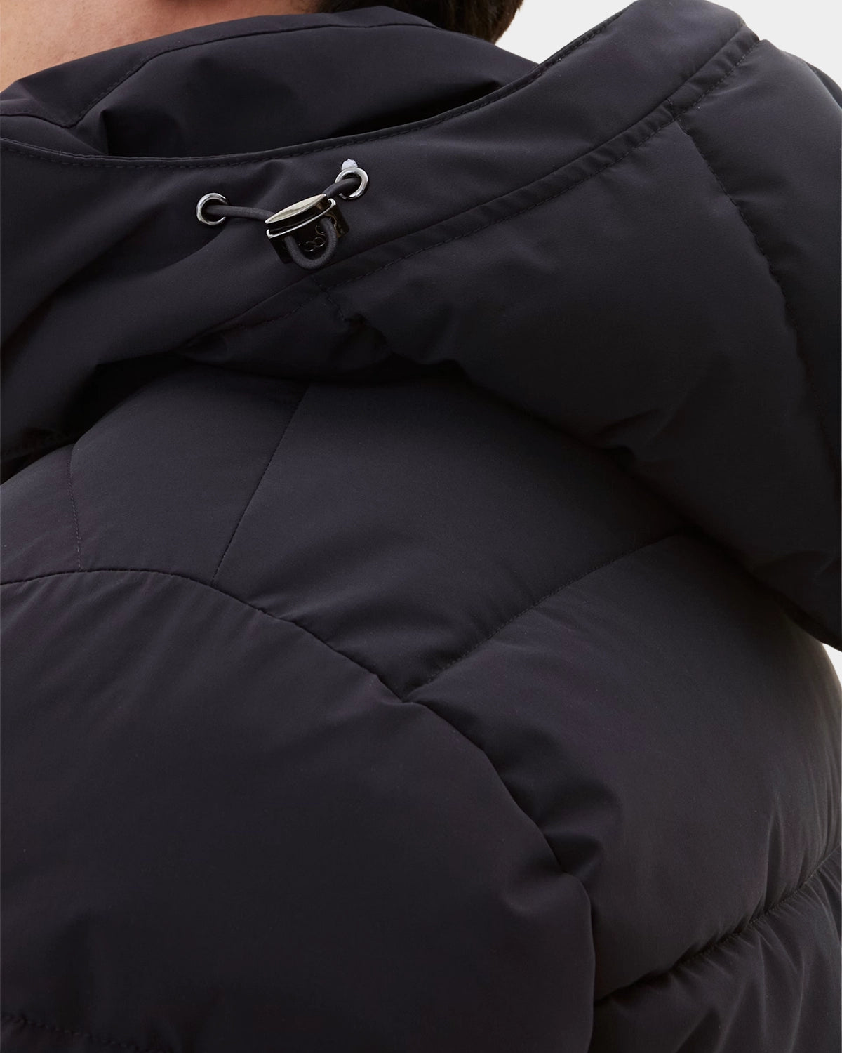 Hooded Puffer Jacket - Navy - Hugo Sthlm