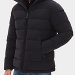 Hooded Puffer Jacket - Navy - Hugo Sthlm