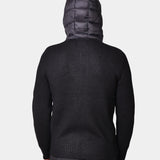 Hoodie Zip Wool/Nylon - Black - Hugo Sthlm