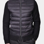 Hoodie Zip Wool/Nylon - Black - Hugo Sthlm