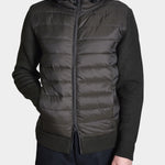 Hoodie Zip Wool/Nylon - Dark Army Green - Hugo Sthlm