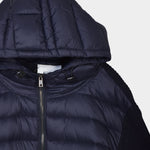 Hoodie Zip Wool/Nylon - Navy - Hugo Sthlm