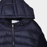Hoodie Zip Wool/Nylon - Navy - Hugo Sthlm