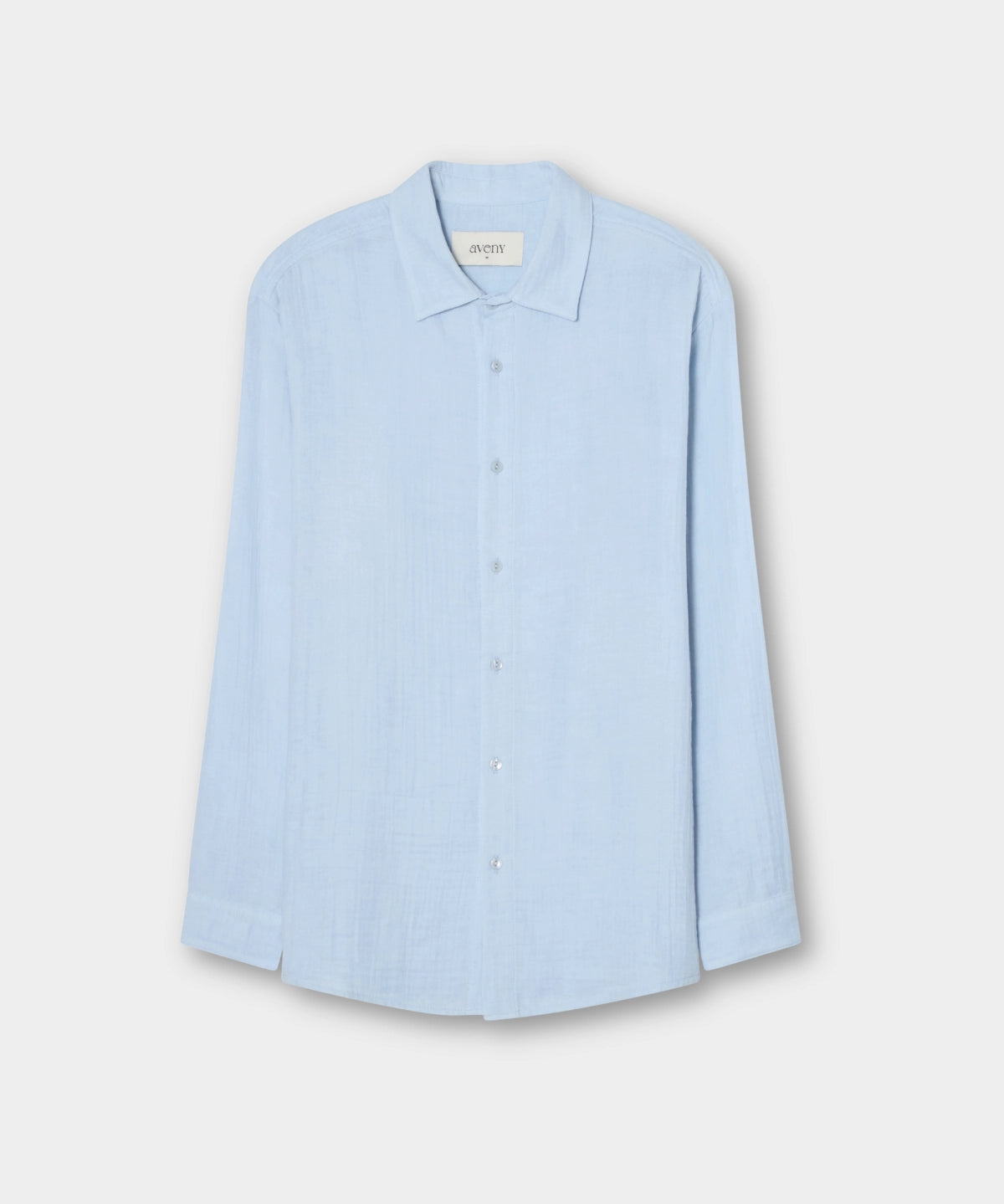 Hooper Cotton Crinkle Shirt - Light Blue - Hugo Sthlm
