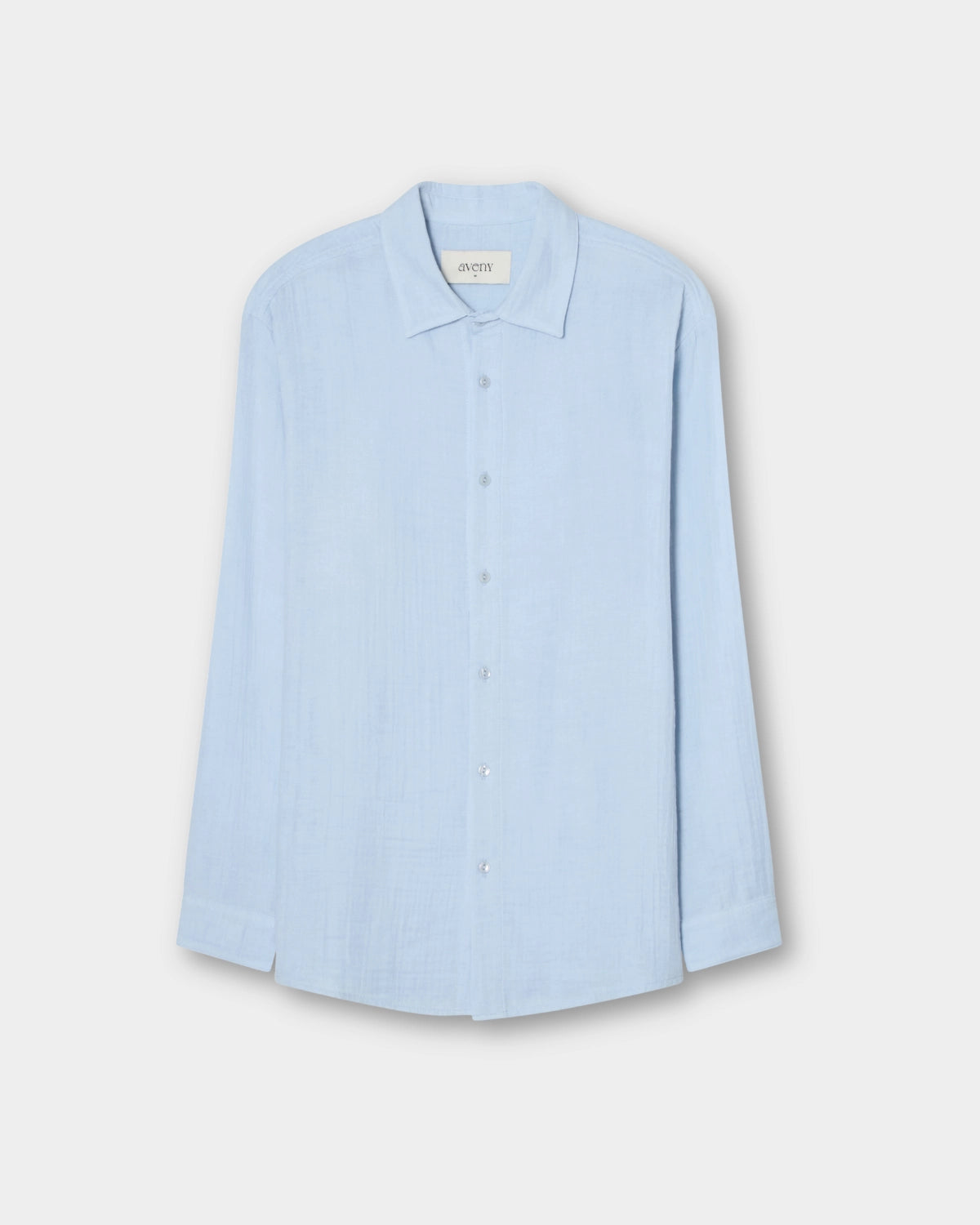 Hooper Cotton Crinkle Shirt - Light Blue - Hugo Sthlm