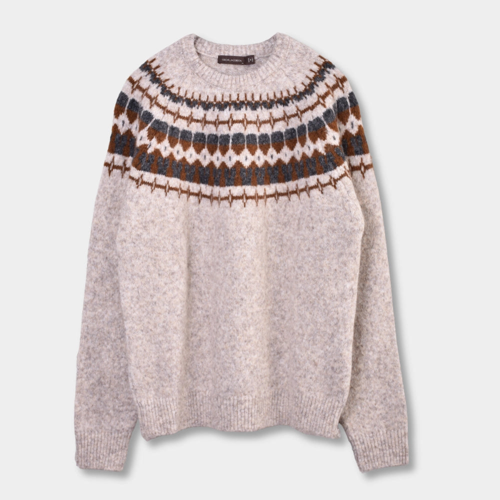 Iceman Roundneck - Tea Brown - Hugo Sthlm