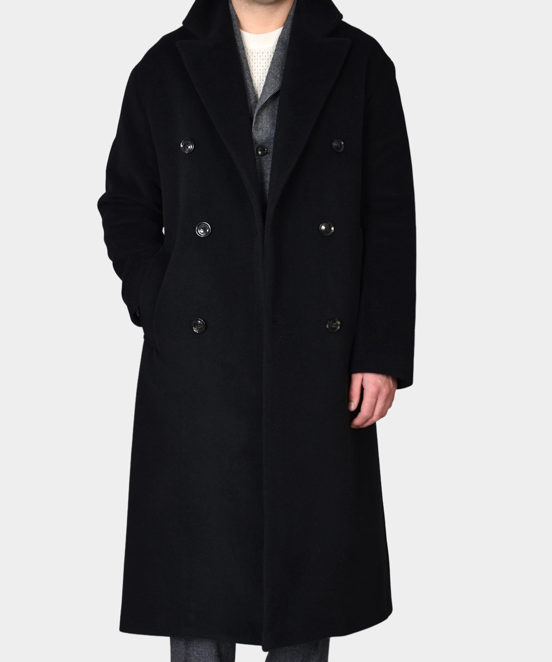 Willy Wool Coat - Black - Hugo Sthlm